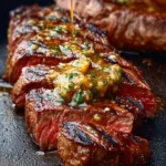 Sizzling Cowboy Butter Steak First Image