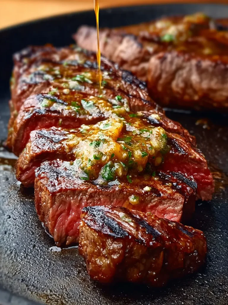 Sizzling Cowboy Butter Steak First Image