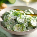 Creamy Cucumber Dill Salad First Image