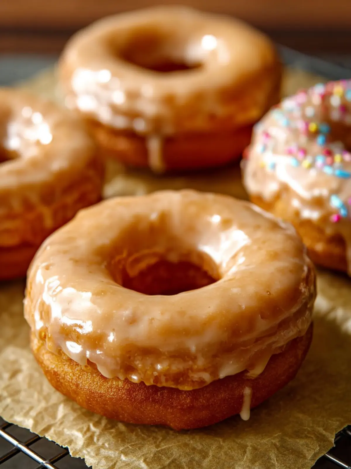 Maple Glazed Donuts First Image