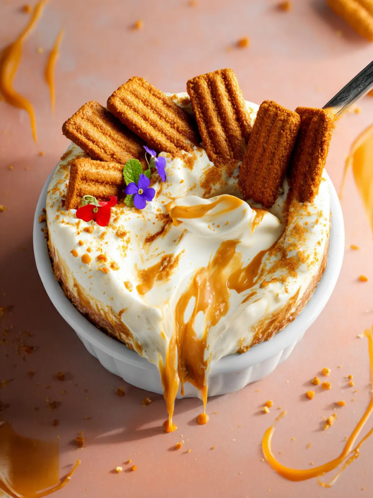 Viral Biscoff Yogurt Cheesecake: Irresistibly Creamy Delight