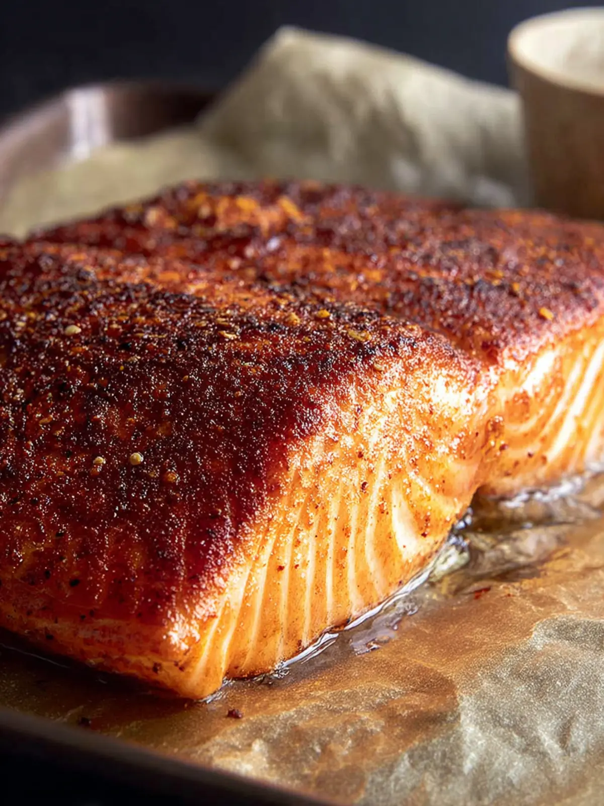 Smoked Paprika Salmon First Image