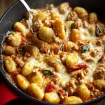 Cheesy Chicken Gnocchi Skillet Recipe First Image