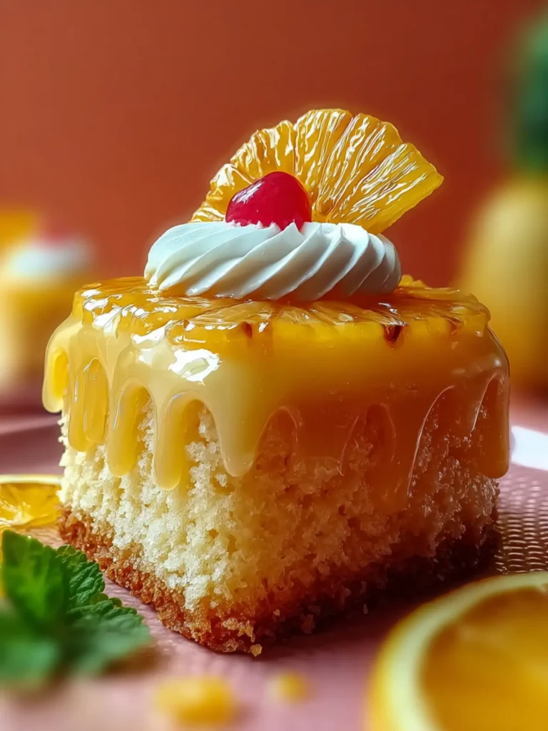 Juicy Pineapple Heaven Cake First Image