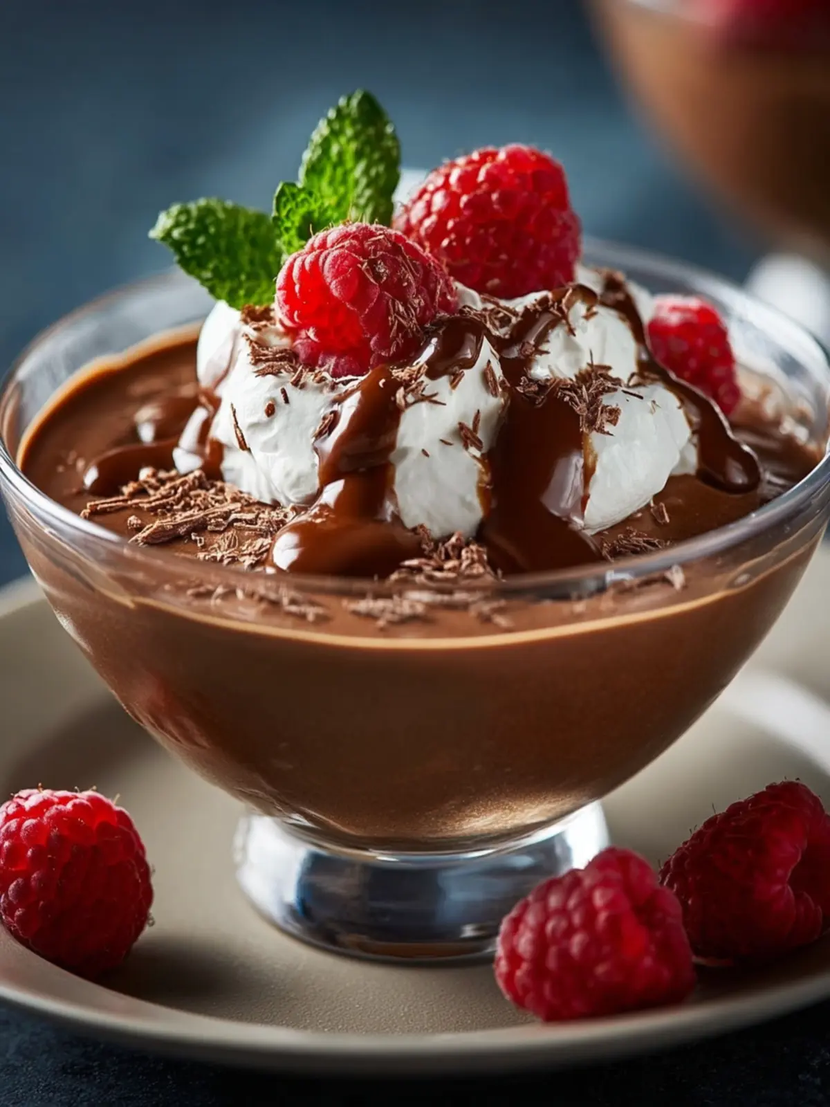 High Protein Chocolate Mousse with Cottage Cheese First Image