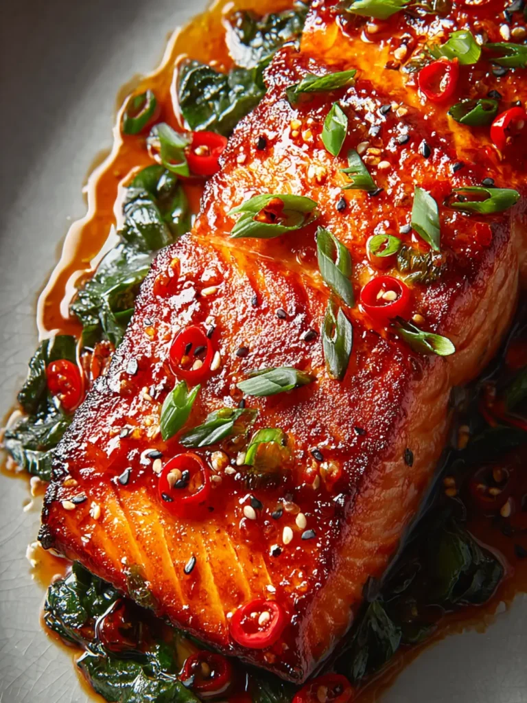 Korean Gochujang Salmon Recipe First Image