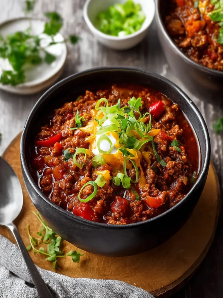 Easy Keto Chili First Image