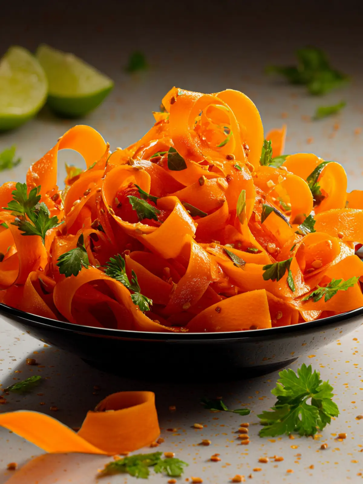 Carrot Ribbon Salad: Refreshingly Easy for Home Cooks