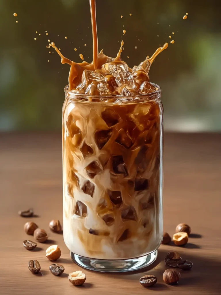 Caramel Hazelnut Iced Coffee First Image
