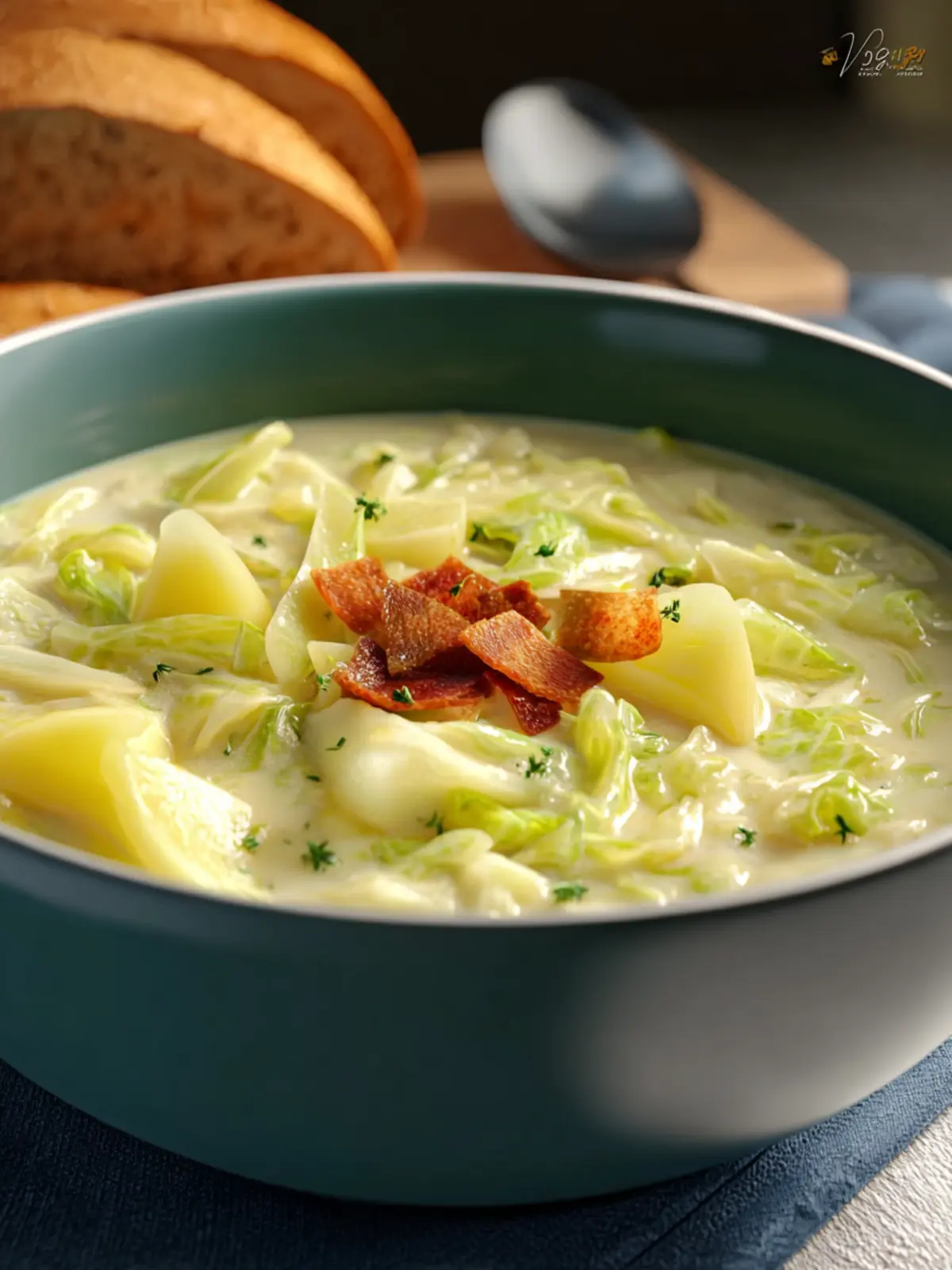 Creamy Cabbage Soup First Image