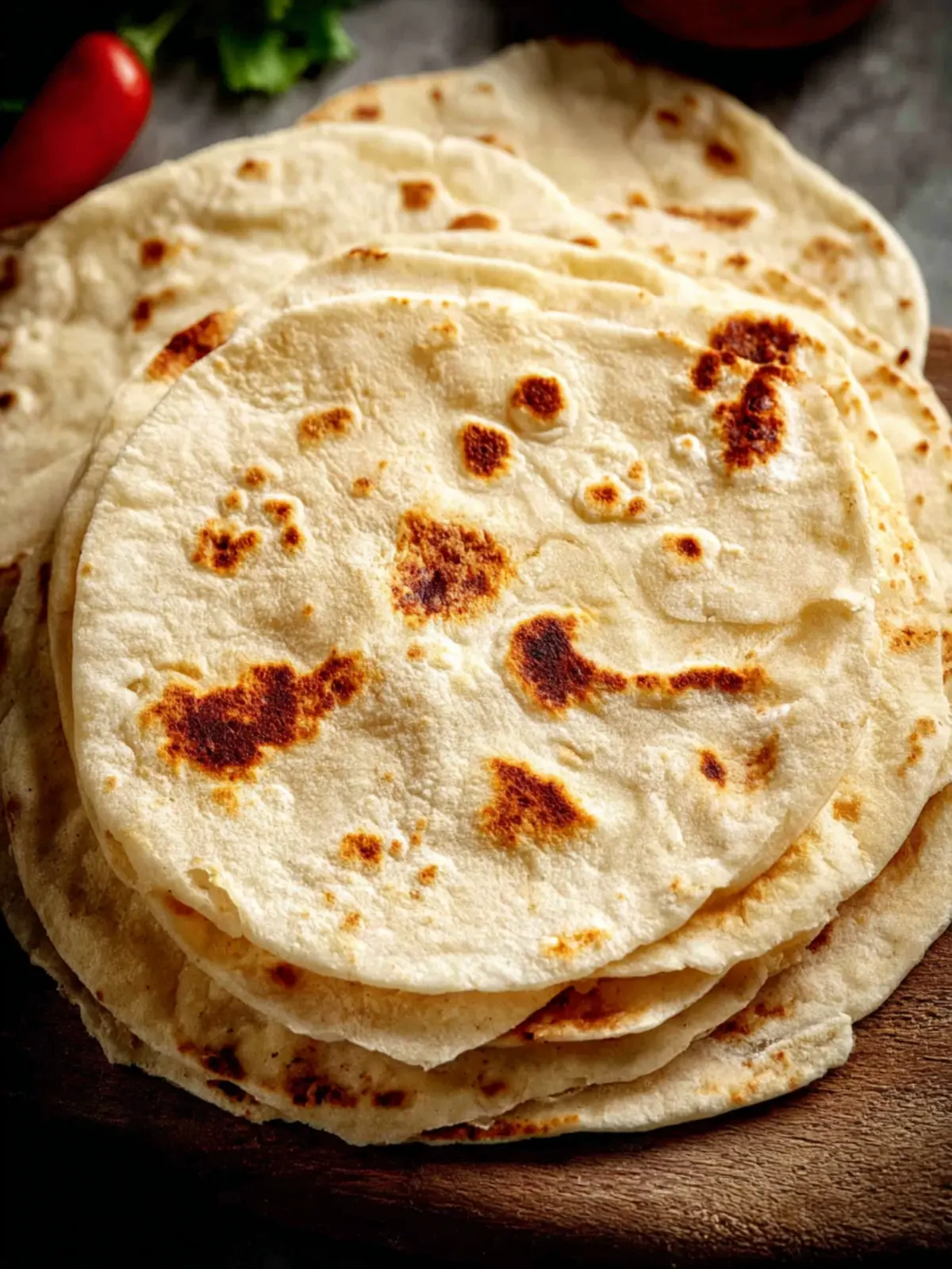 Sourdough Tortillas First Image