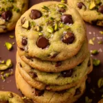 Pistachio Chocolate Chip Cookies First Image