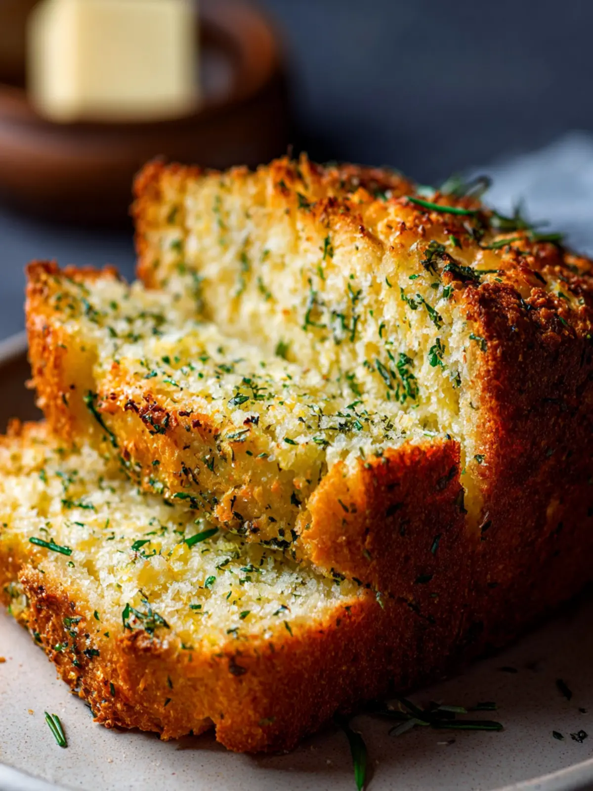 Best Parmesan Herb Keto Bread First Image