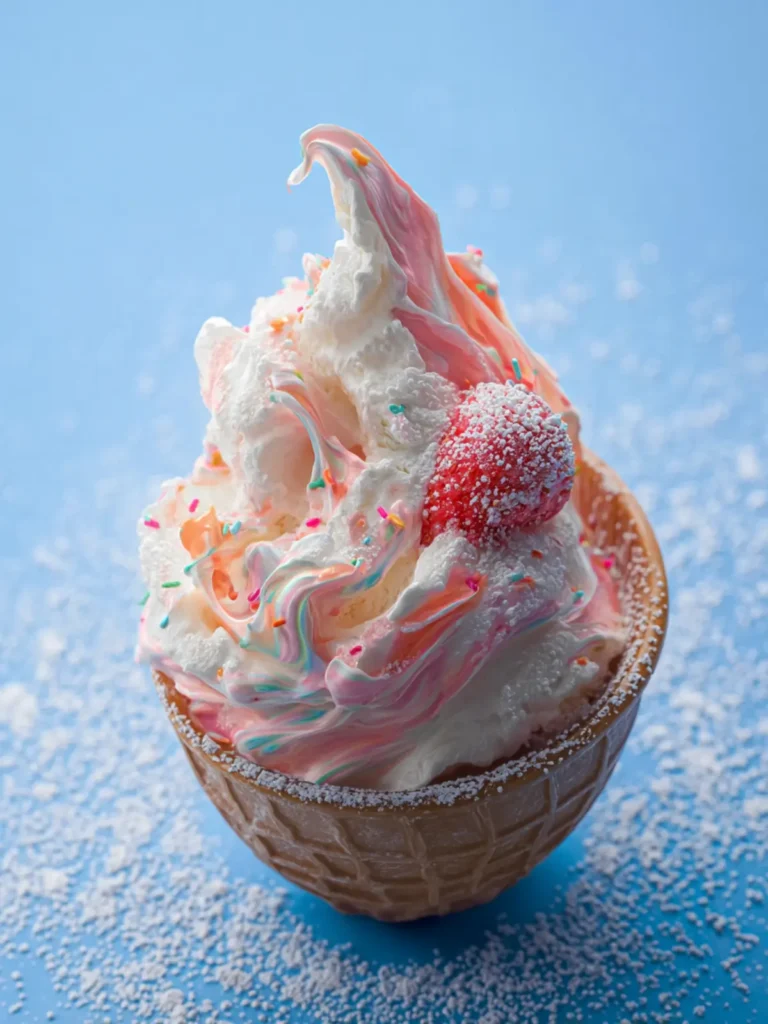 Viral Snow Ice Cream First Image