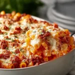 Healthy High Protein Cottage Cheese Baked Ziti First Image