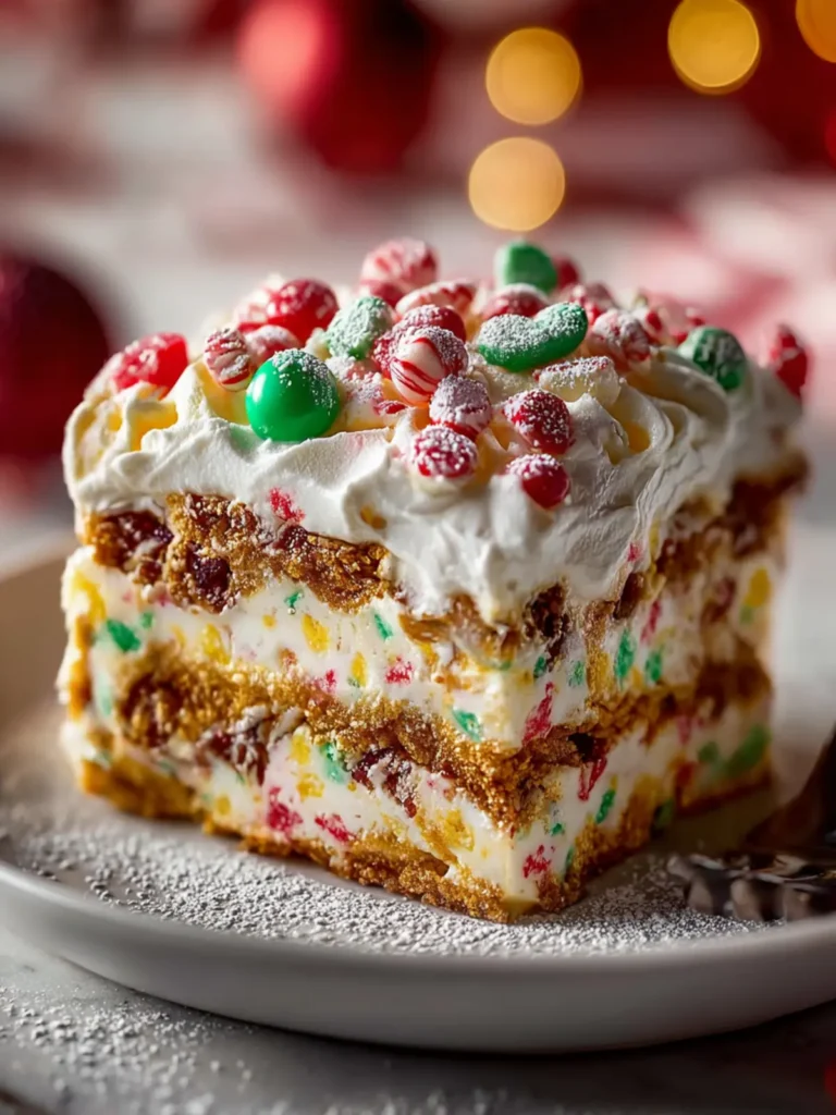 Christmas Cookie Lasagna First Image