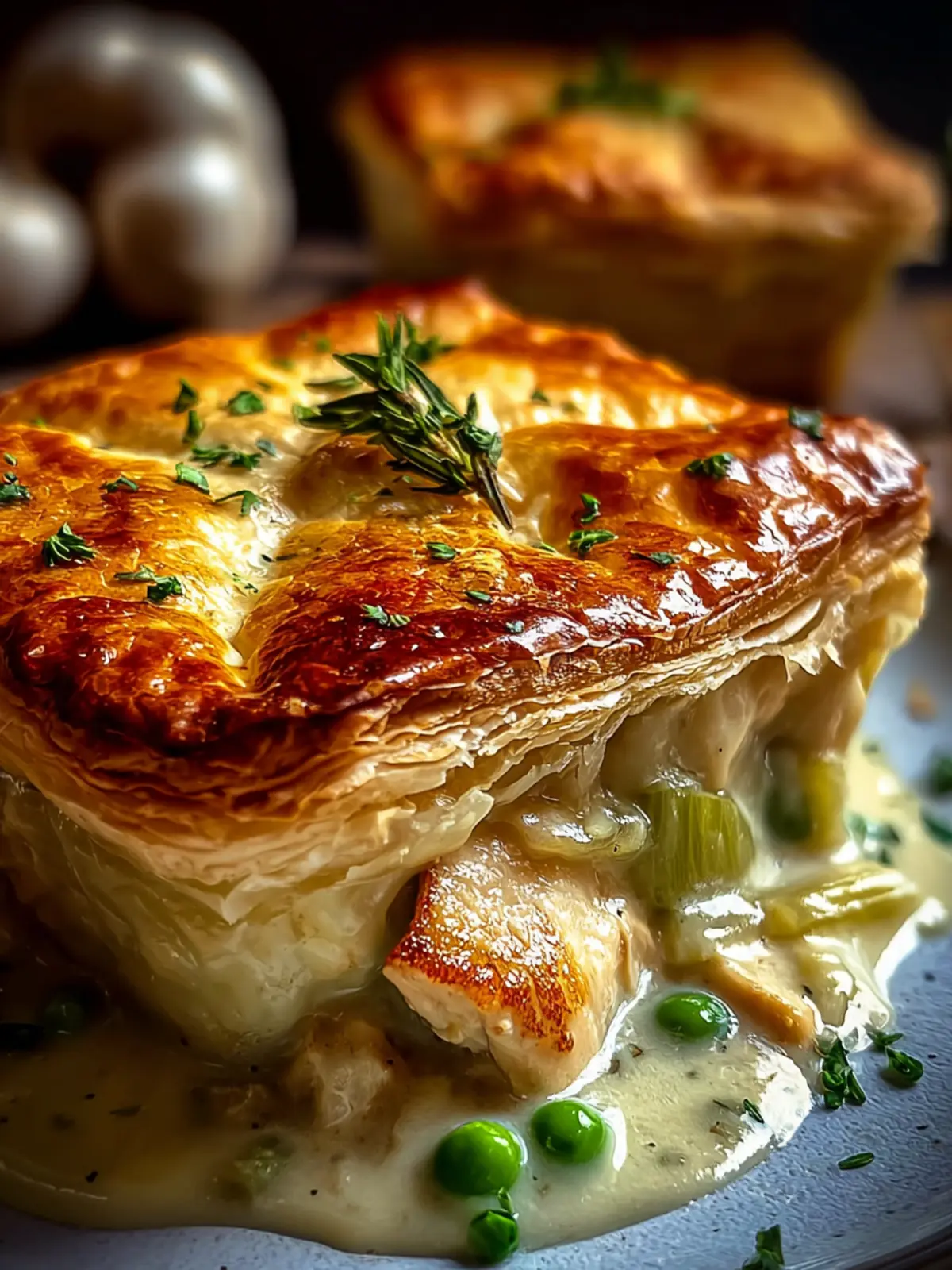 Chicken And Leek Pie Recipe for Cozy Nights First Image