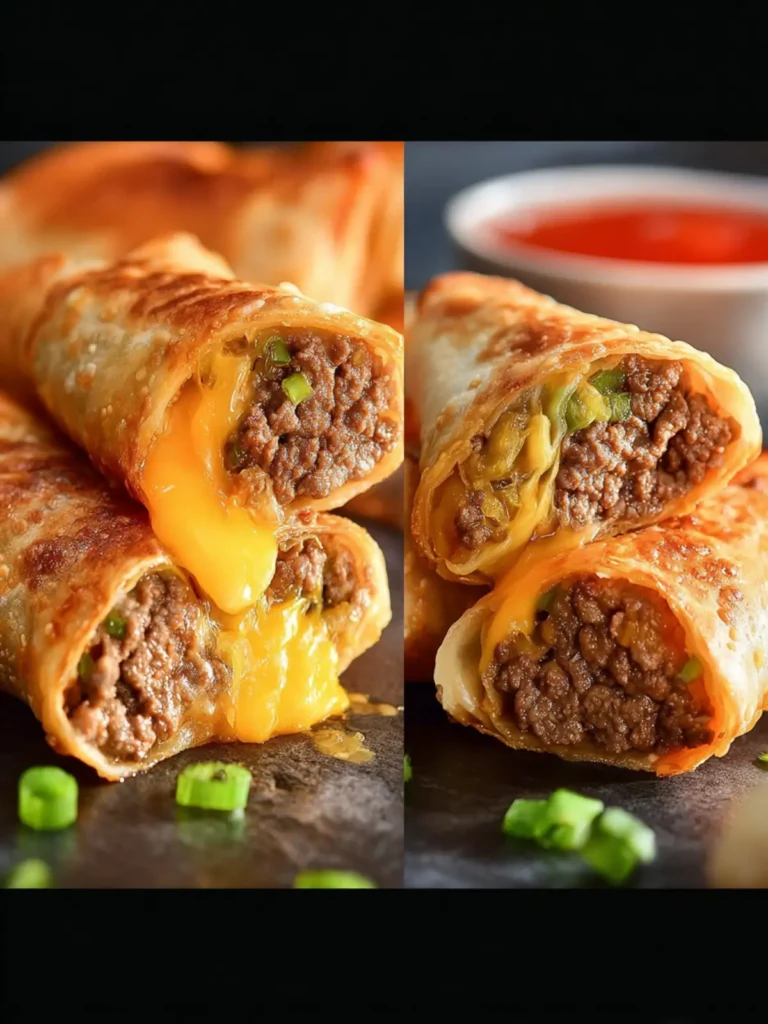Cheeseburger Egg Rolls First Image