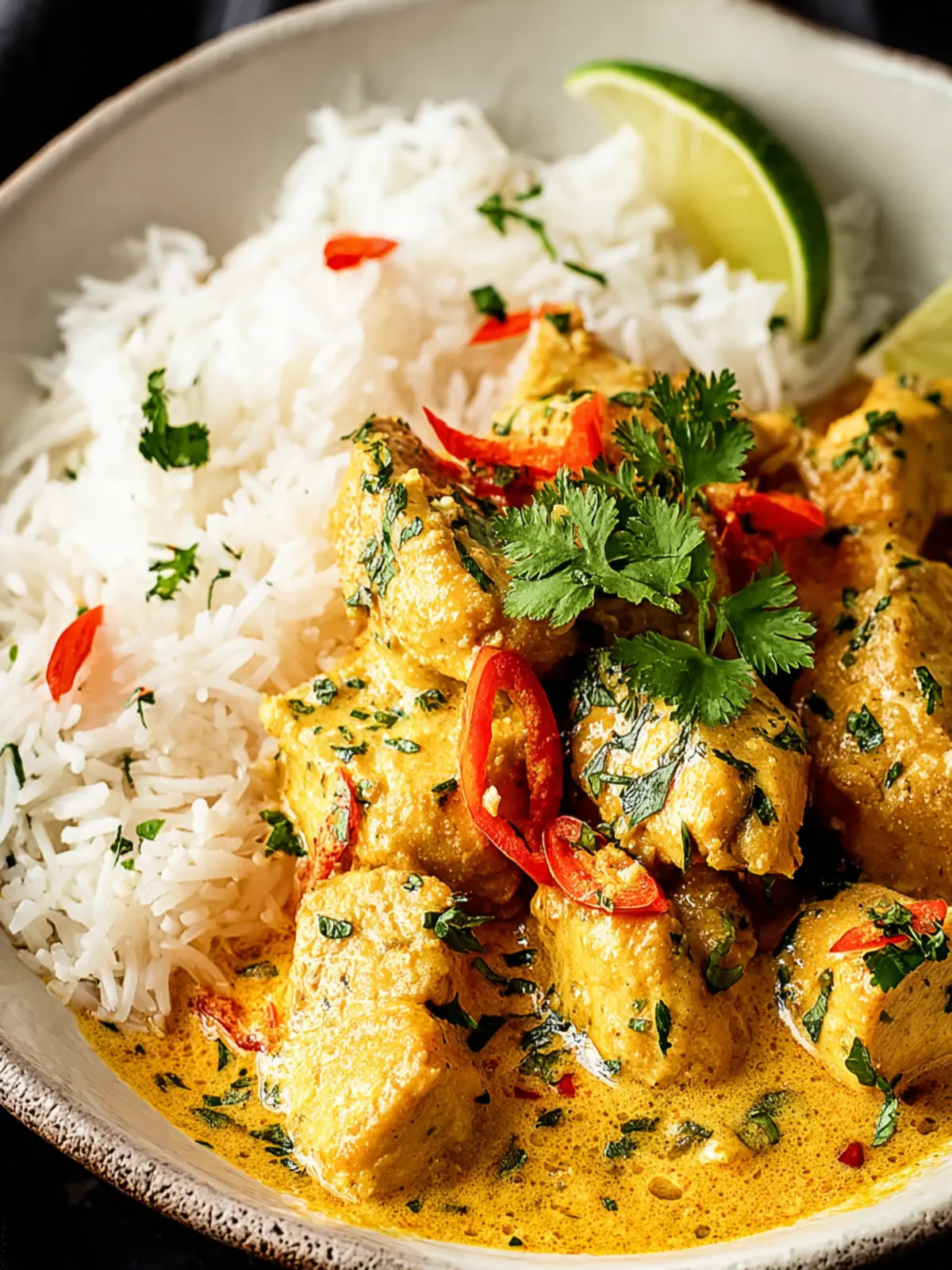 Coconut Curry Chicken First Image