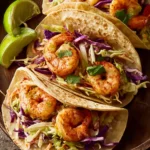 Shrimp Tacos with Cabbage Slaw Recipe First Image