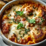 Extra Cheesy Creamy Lasagna Soup First Image