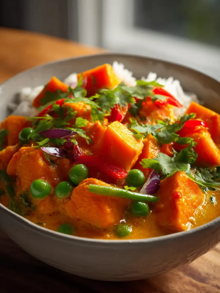 Sweet Potato Coconut Curry First Image