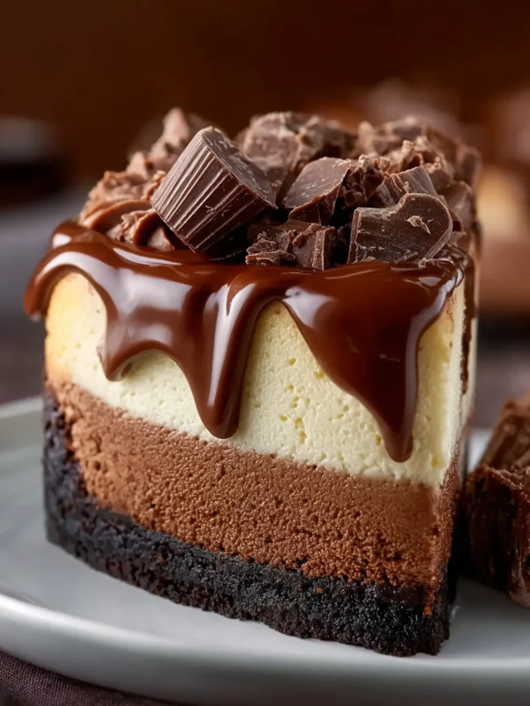 Boston Chocolate Cream Pie Cheesecake First Image