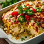 Salsa Verde Chicken Casserole First Image