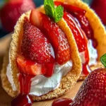 Strawberry Cheesecake Tacos First Image