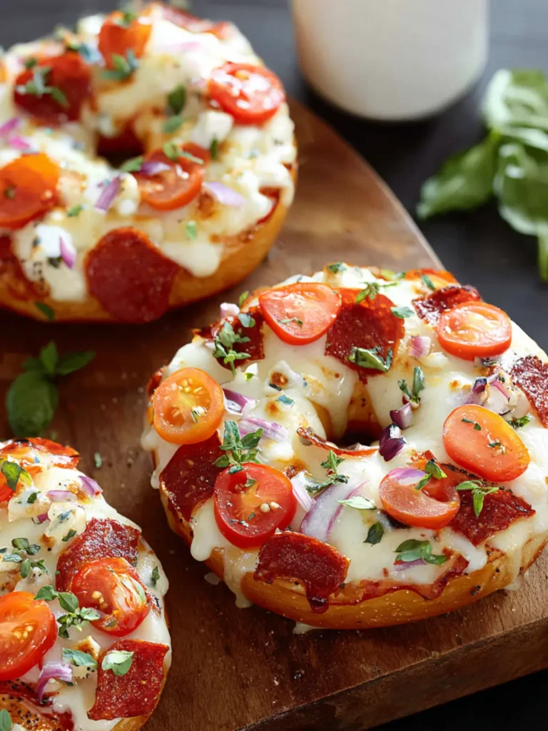 Pizza Bagels First Image