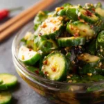 Keto Asian Cucumber Salad First Image