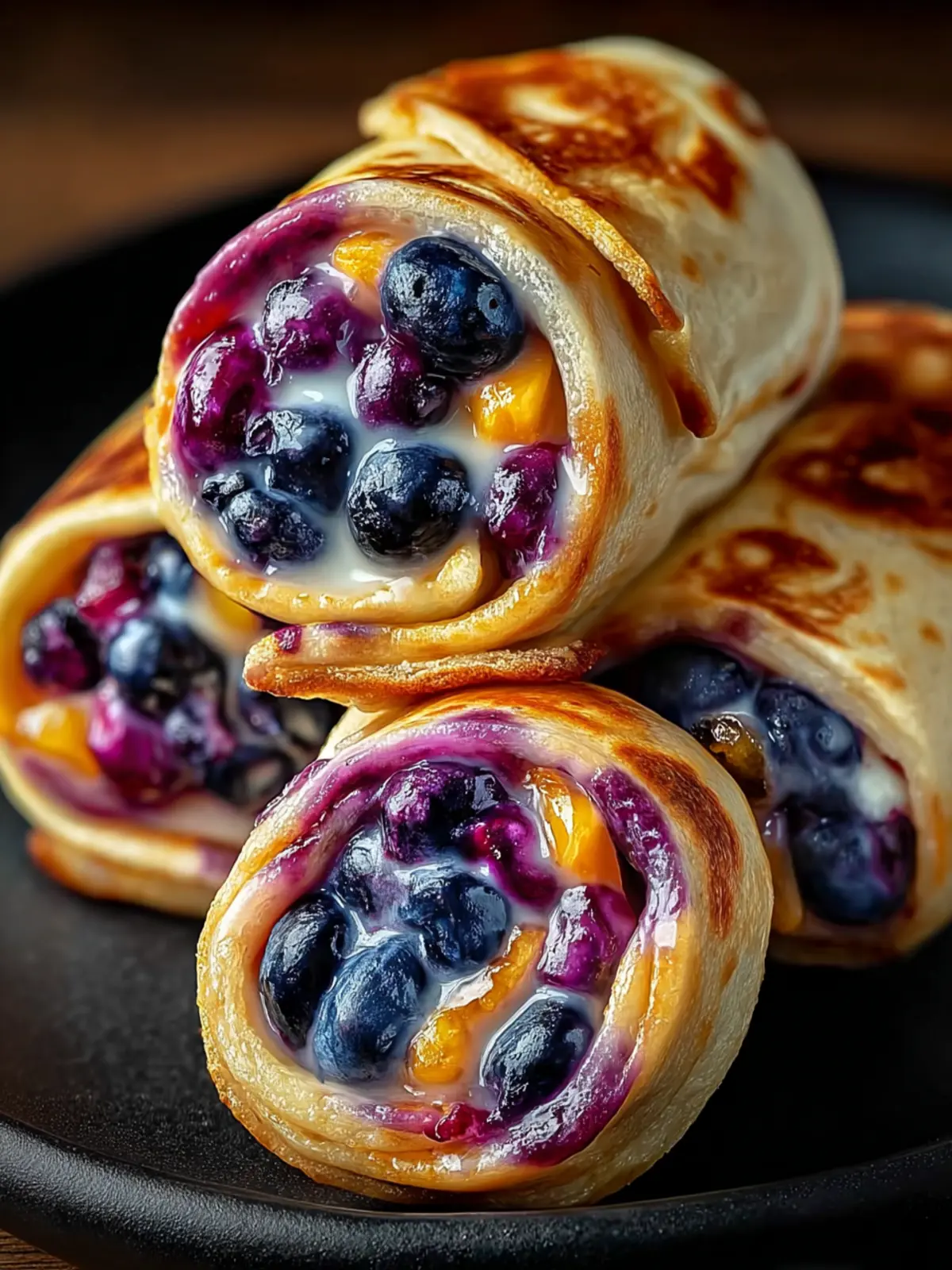 Blueberries Veggie Quesadilla Rolls: A Juicy Twist on Dinner