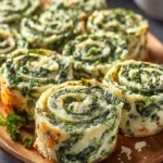 Irresistible Spinach Dip Pinwheels First Image