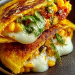 Venezuelan Sweet Corn Cachapas with Gooey Cheese Delight First Image