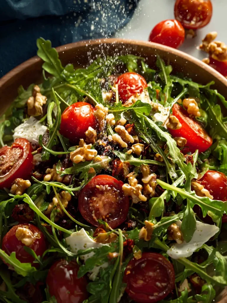 Tomato Arugula Salad with Walnuts First Image